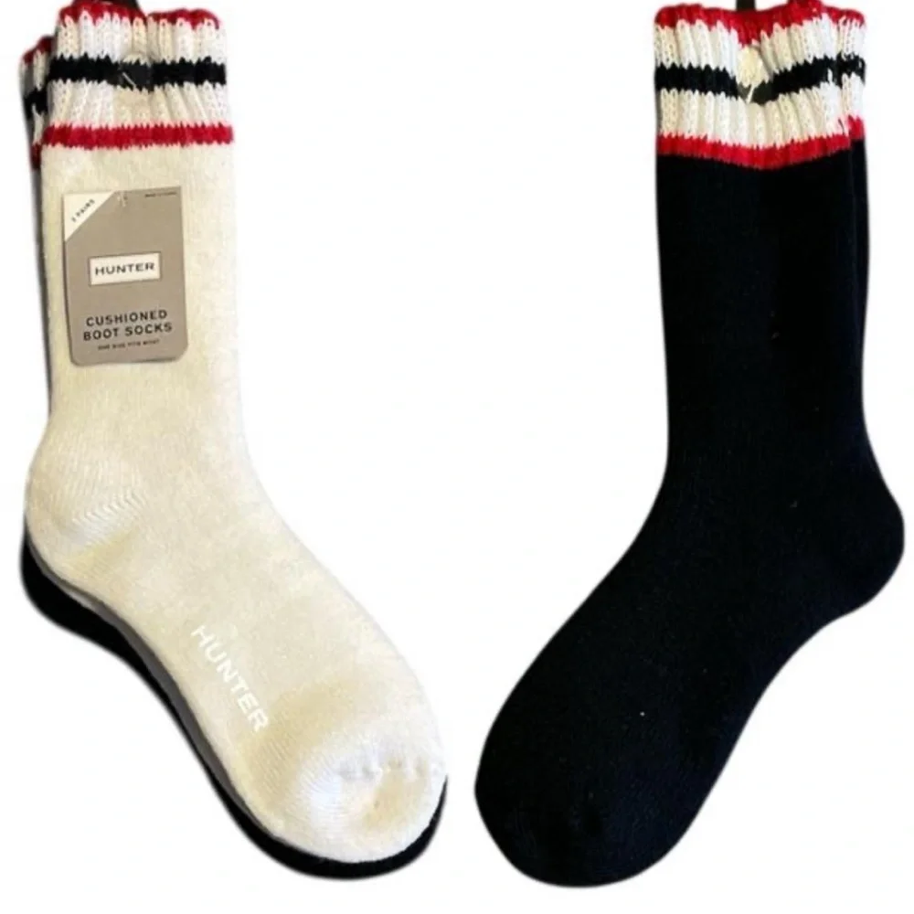 Hunter NWT 2 pair cushioned boot socks